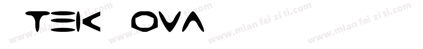 Gtek Nova字体转换